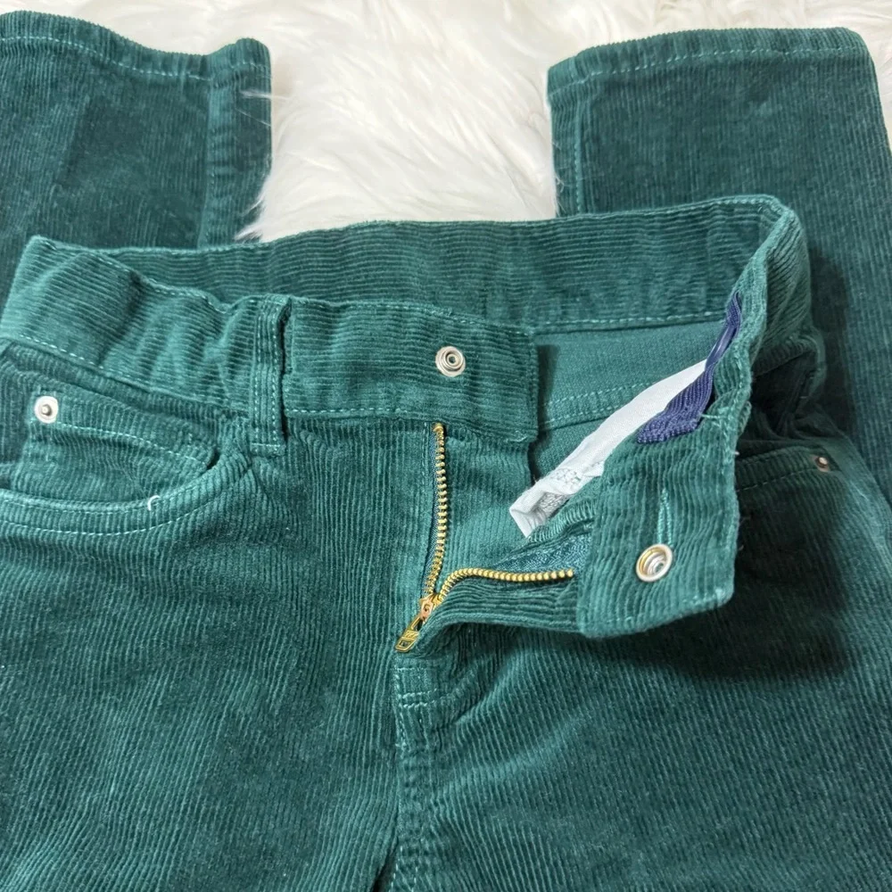 The Children's Place Dark Green Corduroy Kids Pants perfect for Christmas pictur